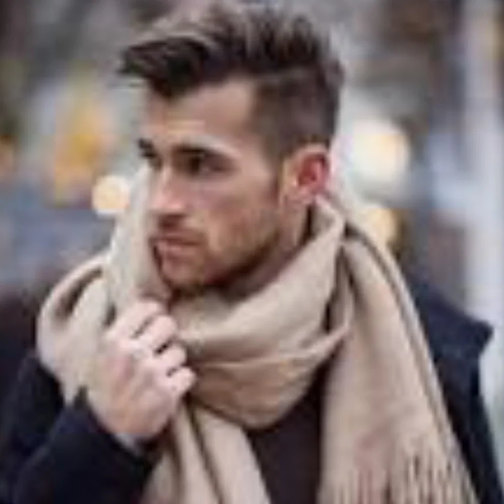VTG Stylish Cllubfellow Wool Scarf Unisex
